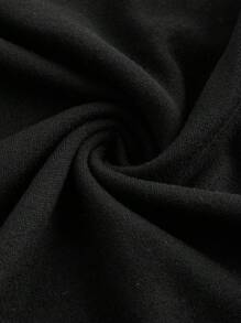 SHEIN EZwear 2件裝休閒極簡黑色與深灰色圓領短袖基本款T恤，女款夏季健身服飾，春季度假海灘穿搭 - 彩色 - 查看 7