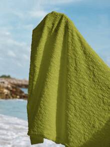 Opulessa Solid Color Knitted Mermaid Style Tight Bodycon Skirt For Women - Olive Green - View 7