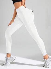 Activina 纯色高腰无缝运动紧身裤瑜伽女裤