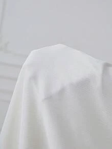 MaterniWear 孕妇拼色圆领短袖休闲连衣裙 - 黑與白 - 查看 8