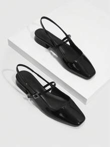 CUCCOO BIZCHIC Women's High Heel Pumps, Graduation Heel, Prom Heels For Summer Spring Shoes Spring Break Easter For Christmas - Black - View 2