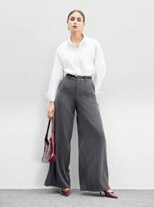 CUCCOO BIZCHIC Women's Burgundy Color Bow Decor High Heel Shoes With Back Strap, Return To Work For And Vibe And Spring Shoes Spring Break Easter For Christmas - Burgundy - View 2