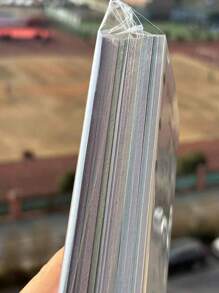 [12sheets/48sheets/Set-120sheets/Set] Pink Crocodile Print Cover 6-Ring A6 Money Saving Day Challenge Dollar/Euro Tracker Loose Leaf Paper - Multicolor - View 7