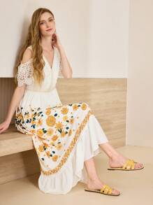 MOTF PREMIUM 女士舒适简约百搭平底凉鞋 - 黃色 - 查看 7