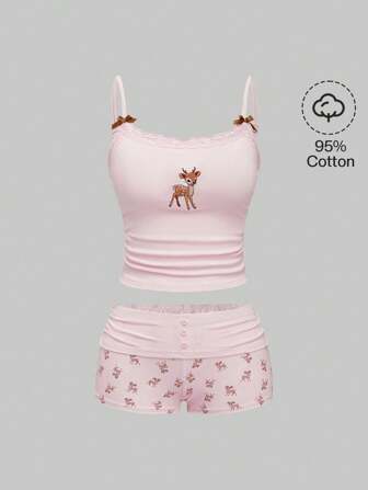 J-Fashion Conjunto de dos piezas para mujer para uso diario