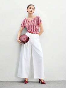 CUCCOO BIZCHIC 女士复古蝴蝶结装饰高跟鞋，酒红色，适合春假、复活节和圣诞节穿着。 - 酒紅色 - 查看 2