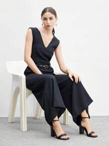 CUCCOO BIZCHIC Damen Schuhe minimalistische Keilabsatz Knöchelriemen Sandalen, elegante schwarze Kunstleder Sandalen für Sommer Abschlussball Absätze Abiball Absätze Urlaubs Schuhe Sommer Schule Anfang Schuhe College Studenten Schuhe elegante Basics Business Lässig Business Chic Weihnachten Herbst Neujahrsfeiertage