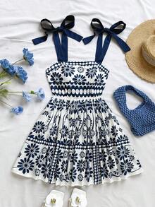 Women Midi Dresses - Multicolor - View 7