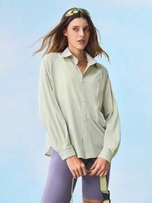 In My Nature 1pc Women's Outdoor Casual Shirt For Camping, Hiking, City Commute