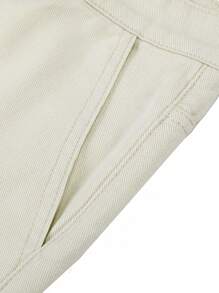 Manfinity Hypemode Men's Denim Shorts, Fashion For Summer - Apricot - View 4