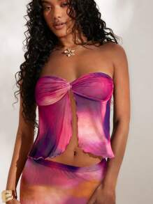 Opulessa 女士日常两件套服装 - 紫色 - 查看 6