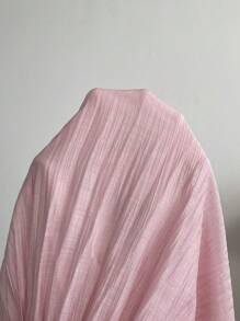 Flirla Abito dal colore tinta unita elegante e carino, di stile dolce, adatto alla moda estiva - Rosa - Visualizzare 4