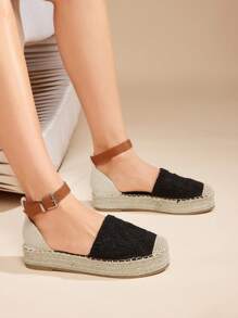 SHUZIA Của phụ nữ Nêm Gót chân & Dày Đế Giày dép - màu đen - Xem 2