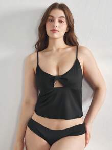 Ocili 休闲柔软、有弹性、舒适的大码睡衣上衣，适合节日季穿着