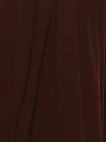 MUSERA 露背吊带深V透视长裙，适合夏季度假、伊比沙岛、伊比沙岛、可爱海滩、音乐节、锐舞派对、波西米亚风海滩装扮、假日夏季服装、婚礼宾客、夜间外出、婚礼宾客、优雅约会之夜、秋季毕业典礼等场合。 - 棕色 - 查看 6