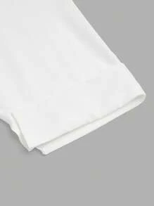 Lyrianda 女士商务休闲时尚衬衫（配领带）、修身版型、七分袖、多用途办公装 - 白色 - 查看 11