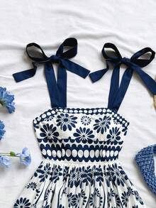 Women Midi Dresses - Multicolor - View 3
