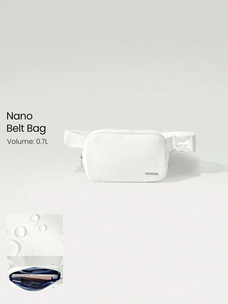 GLOWMODE Tiny Titan Nano Belt Bag Daily Casual  Spring Summer - White - View 1
