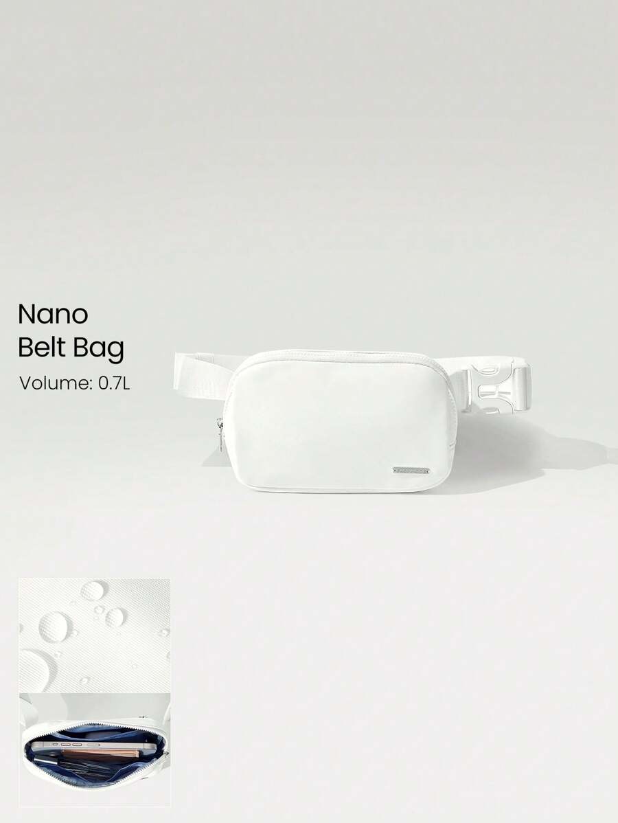 GLOWMODE Tiny Titan Nano Belt Bag Daily Casual Fall Winter - White - View 1
