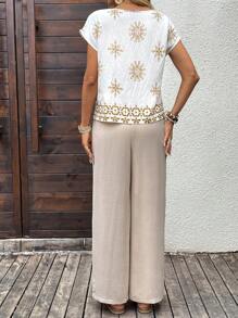 EMERY ROSE Conjunto de dos piezas para mujer para uso diario