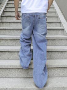 Manfinity EMRG 男士宽松牛仔裤，时尚适合夏季