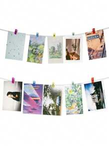 20 件彩色缝纫夹、多用途缝纫夹、定位塑料缝纫夹、织物夹、优质缝纫夹，用于供应手工工具、缝纫夹、工艺品用塑料夹、缝纫夹、缝纫夹、配件缝纫工具圣诞节节日礼物 - 彩色 - 查看 6