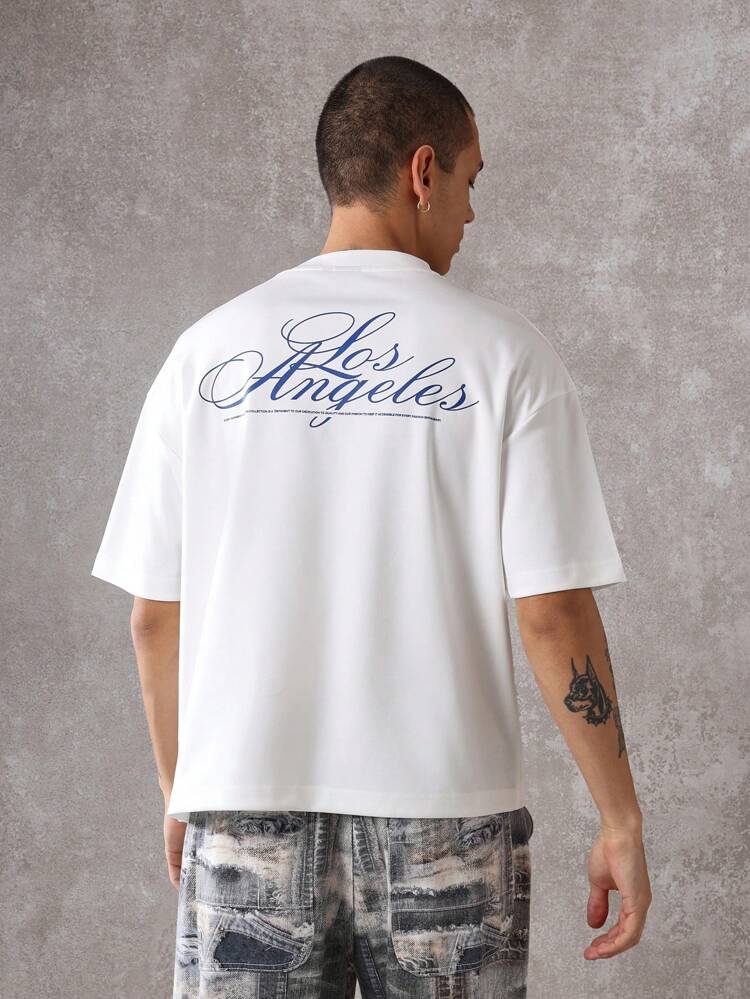 Camiseta gráfica Los Angeles Urban Script