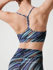 GLOWMODE FeatherFit™ Square Neck Y-Back Bra - Multicolor - View 3