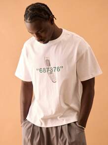 Musero Oversized Graphic Print T-Shirt Summer Smart Streetstyle Vacation Casual Holiday