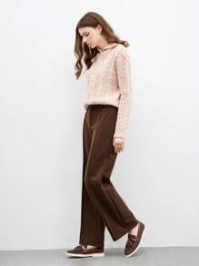 CUCCOO BIZCHIC Women Fringe Decorative Simple Flat Casual Slip-On Shoes, For Daily Wear Spring Shoes Spring Break Easter - Mocha Brown - View 10