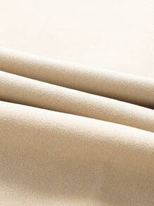 SHEIN MOD 大码女式宽腿宽松纯色牙签条纹设计休闲裤