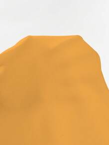 EMERY ROSE Camisa casual holgada para mujer de verano, de unicolor, con cuello en V y mangas tipo murciélago - Amarillo - Ver 8