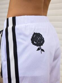 Streetz SHEIN Sport Shorts deportivos de moda para mujer, adecuados para el verano