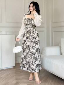 Modelyn 女士时尚阿拉伯风格夏装 - 彩色 - 查看 5