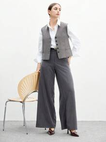 CUCCOO BIZCHIC 大码女式后带蝴蝶结装饰高跟鞋，勃艮第新年假期 - 棕色 - 查看 8