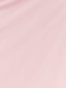 Nöista 不对称长裙，肩部带有蝴蝶结细节，这款精致的单品可提升您的夏日棕褐色调。 - 粉色 - 查看 3