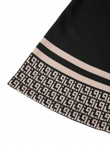 Ellevyn Vestidos cortos para mujer, conjunto para graduación - Negro - Ver 7