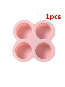 1 szt. wielokrotnego użytku silikonowa forma do jajek Air Fryer, nieprzywierająca patelnia do pieczenia Air Fryer, silikonowe foremki do muffinów do pieczenia, patelnia do bułek hamburgerowych, akcesoria do Air Fryer, 4 komory