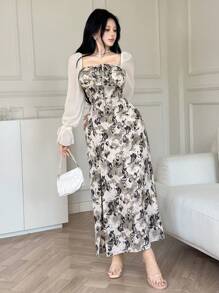 Modelyn 女士时尚阿拉伯风格夏装 - 彩色 - 查看 1