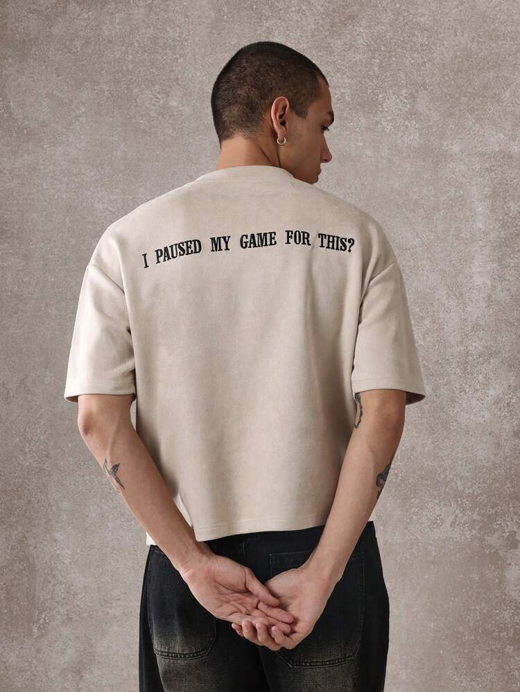 ゲーミングライフスタイル 半袖Tシャツ（バックプリント付き）