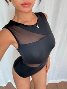 Breezaya 简约现代修身塑身旅行度假风格女式夏季紧身衣