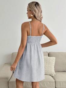 SHEIN Casual Nursing Sundress For Pregnant Women