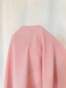Selianne Women's One Shoulder Ruffle Chiffon A-Line Pleated Elegant Dress - Pink - View 7