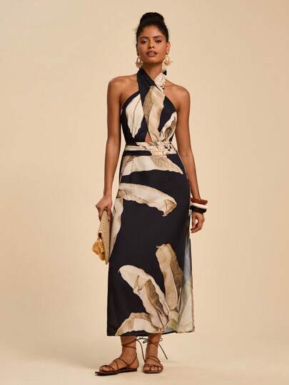 Travachic Plus Size Women Off Shoulder Floral Print Long Dress, Woman  Summer Clothes, Women Summer Clothing, Vacation Outfits Woman, Beach Outfits For Woman, Bohemian Clothes, Dresses For Women Summer,  Suitable For Holiday , Afternoon Tea, Wedding Season, Beach Cruise Vacation, City Road Trip Vacation, Boho Vacation, Music Festival , Beachwear, Easter, Beach Outfits For Woman, Elegant Dress For Women, Vacation Outfits Women, Concert Outfit Women, Tropical Vacation Woman Clothes, Holiday Outfits, Bohemian Clothes,For Spring Sunmmer And Autumn