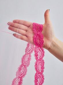 Camiseta de maternidad con triángulo de copa transparente y románico floral, copa plegable con encaje y parches en rosa, adecuada para el embarazo, la lactancia, las vacaciones y sesiones fotográficas