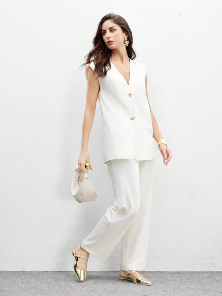 CUCCOO BIZCHIC Women's Fashion Light Gold Mirror Metallic Mary Jane Shoes, Simple Strap Back Flats For Commuting, Date, Party, Holiday Spring Shoes Spring Break Easter For Christmas Spring Shoes