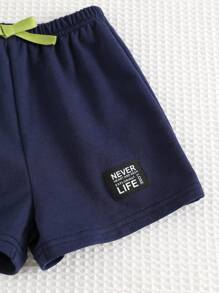 Cozy Pixies زوجان من طقم ملابس علوية أكمام قصيرة كشكش بطبعة ديناصور كرتونية لطفل ولون وسروال بخصر مطاطي - متعدد الألوان - مشاهدة 8