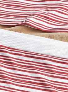 INAWLY Women Two Pieces Outfits For Daily Wear - Red - View 5