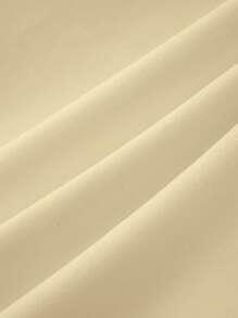 Manfinity Joysei 男士浅黄色针织圆领短袖T恤 - 黃色 - 查看 4