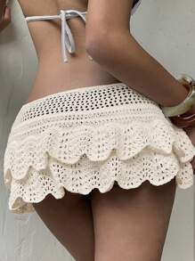 Sunnyshic 女士沙滩风半身裙